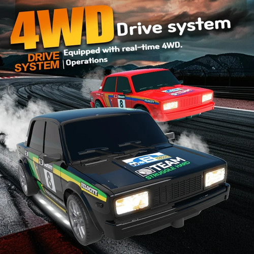 Drift car 4wd remote - 1:24,