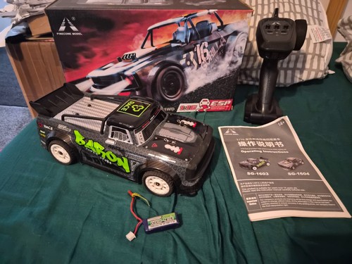Drift truck 4wd boxed with - rc,