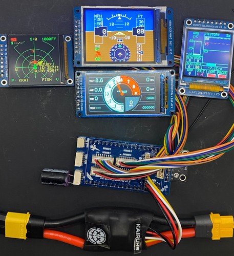 Dashboard display kit - rc, kit-hud